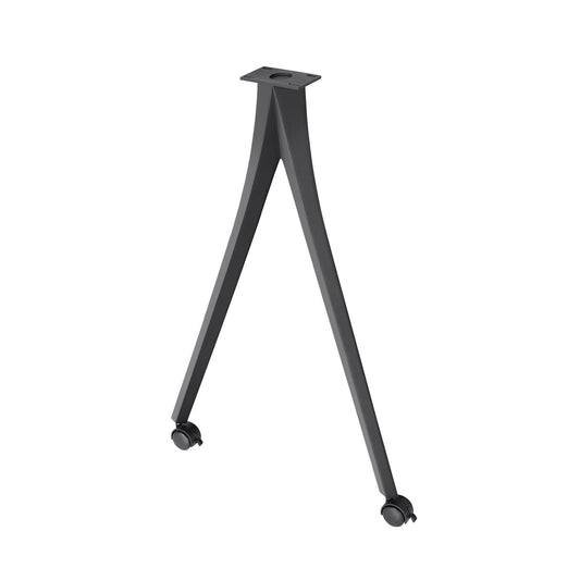 Counter Table Legs with Casters 617 Compa 36" H Industrial Style