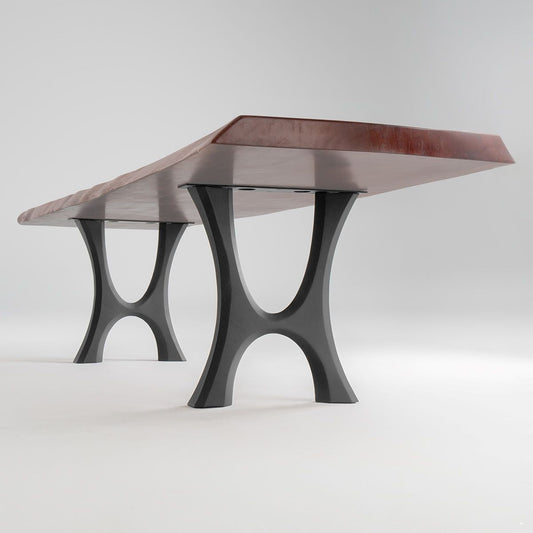 Table Legs 405 Haru 28.2" H Metal Dining Furniture Legs