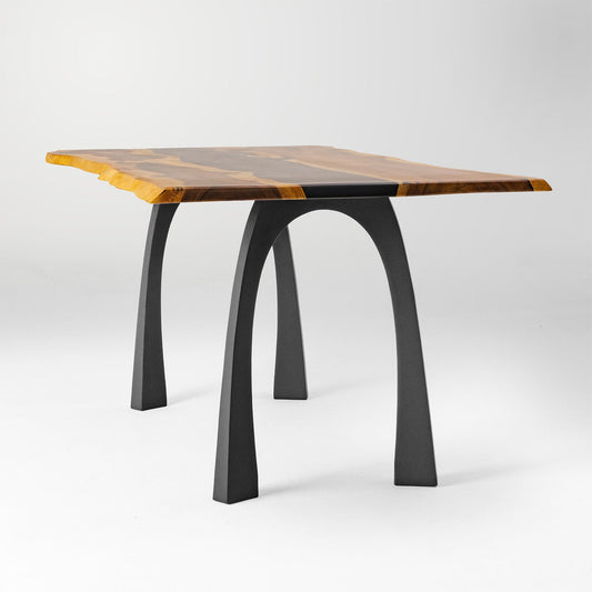 Furniture Legs 419 Nura 28" H Metal Modern Dining Table Legs