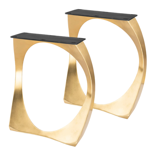 Gold Table Legs 119 Cleo 16" H Luxurious Brass Furniture