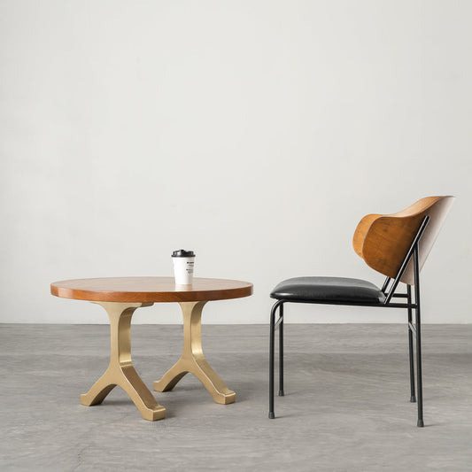 Gold Table Legs 112 Wishbone 16.4" H Handcrafted Mid-Century Elegance