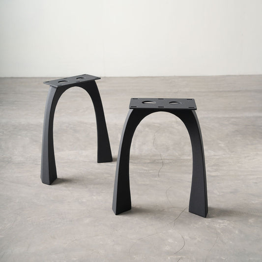 Bench Legs 116 Nura 16.2" H Minimalist Modern Style