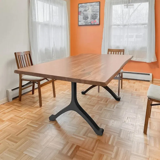 Furniture Legs 401 Wishbone 28.3" H Modern Metal Dining Table Legs