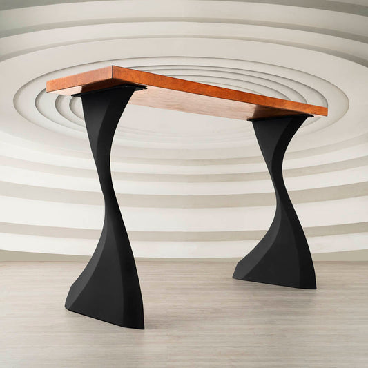 Counter & Bar Table Legs 604 Botas 37.3" H Metal DIY Design