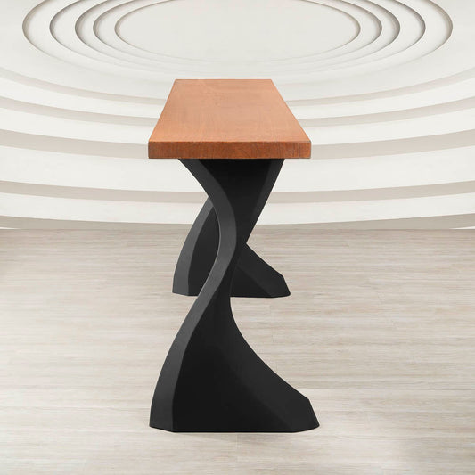 Counter & Bar Table Legs 604 Botas 37.3" H Metal DIY Design