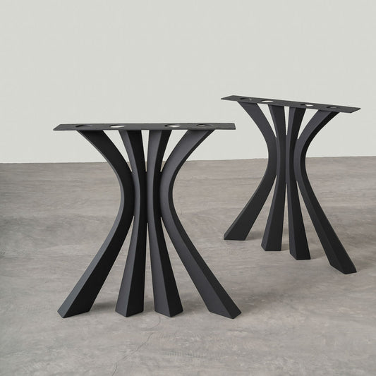 Furniture Legs 420 Akro 28.5" H Metal Handmade Dining Table Legs