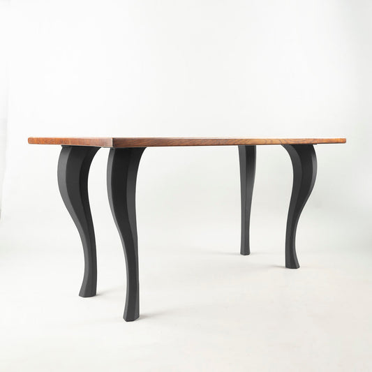 Desk Legs 502 Priya 28.1" H Mid-Centery Modern Style