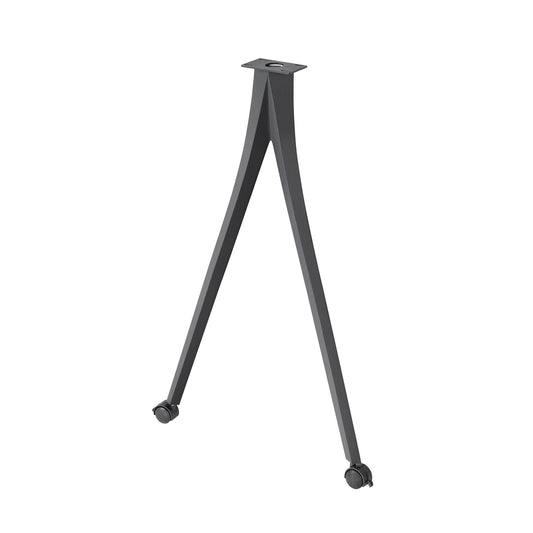 Bar Table Legs with Casters 618 Compa 40" H Industrial Style