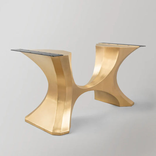 Gold Table Base 310 Hoshi 28" H Luxurious Furniture