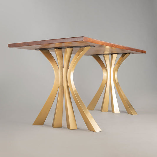 Gold Table Legs 420 Akro 28" H Modern Farmhouse Inspiration