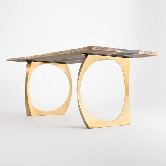 Gold Table Legs 442 Cleo 28.2" H for DIY Woodworkers