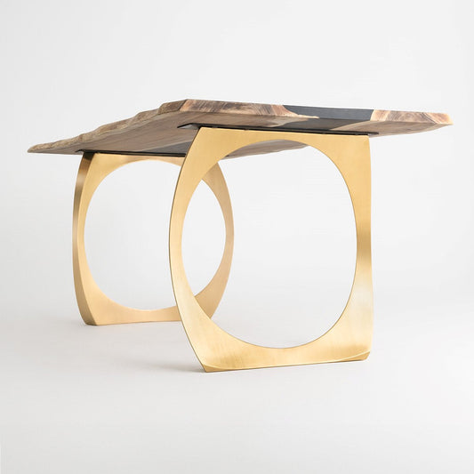 Gold Table Legs 442 Cleo 28.2" H for DIY Woodworkers