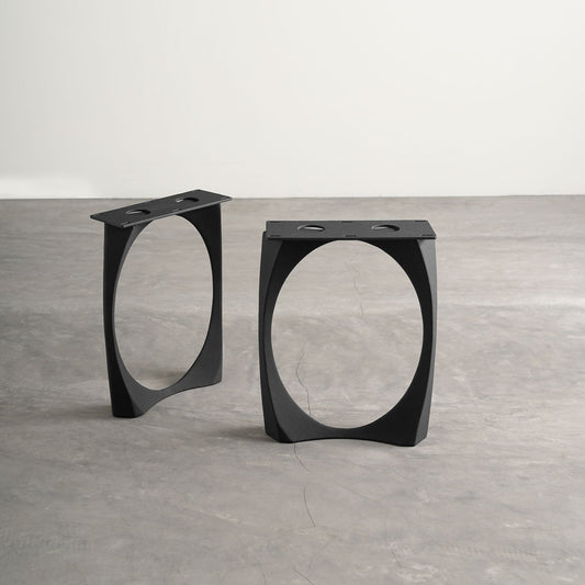 Bench Legs 110/129 Oria 16.5" H for for Live Edge and Woodworking Projects