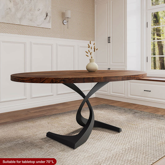 Table Base 315 Mamba 28" H Large Metal Pedestals