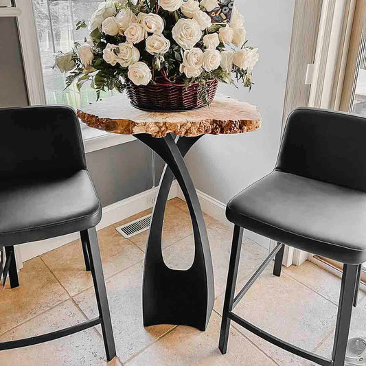 Counter Table Base 615 Tulipe 36" H Mid-Century Modern Furniture