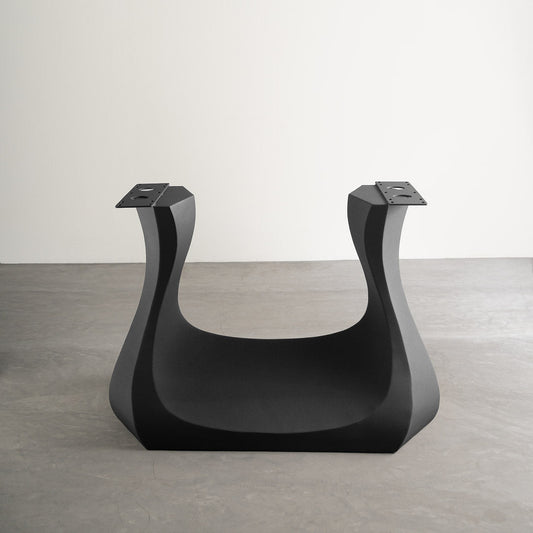 Dining Table Base 302 Uilani 28" H Metal Heavy-Duty Pedestal Stand