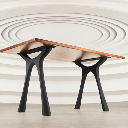 Table Legs 414 Hatty 28" H Modern Metal Table Legs