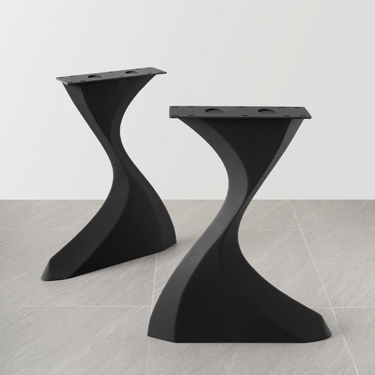 Furniture Legs 415 Botas 28" H Metal Dining Table Legs