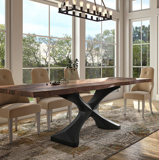 Table Base 306 Xerxes 28.5" H Metal with X Shape Legs